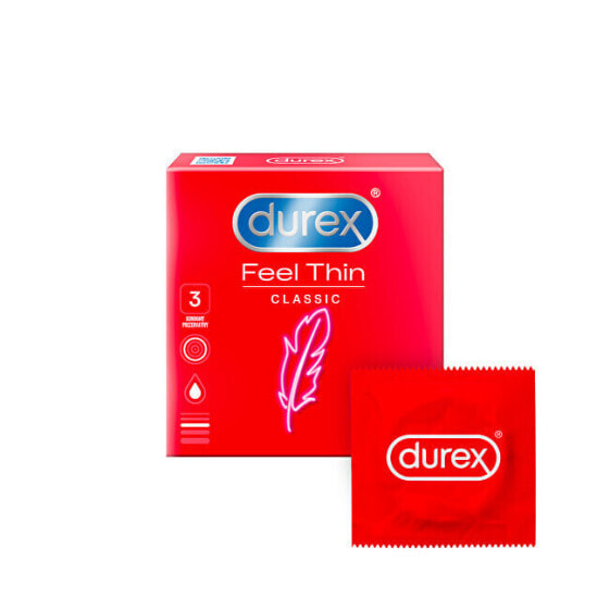 Презервативы ультратонкие Durex Feel Thin Classic