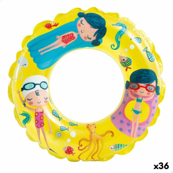 Надувной круг Пончик Intex Ø 61 см (36 штук)