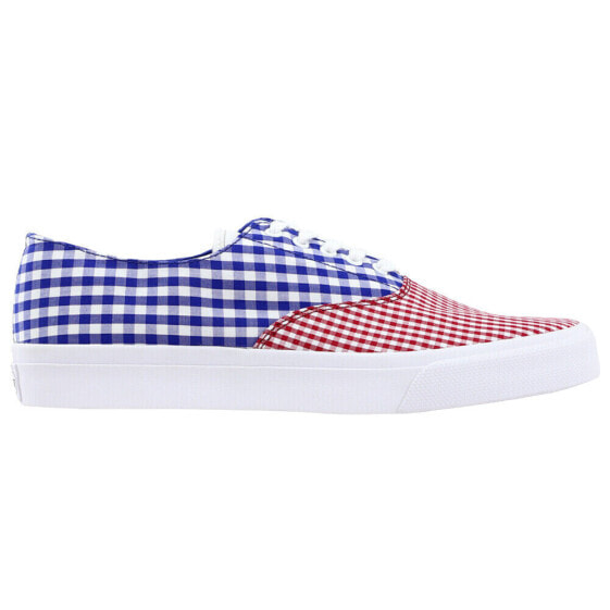 Sperry Cloud Cvo Gingham Lace Up Mens Blue Sneakers Casual Shoes STS19182
