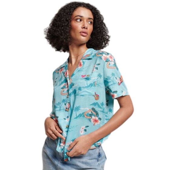 SUPERDRY Vintage Beach Resort Short Sleeve Shirt