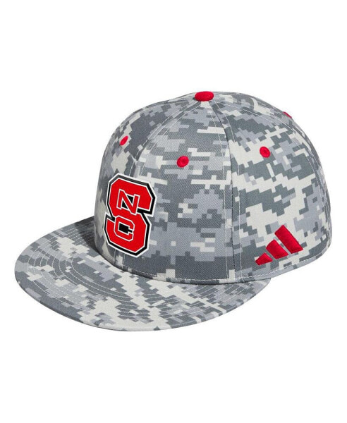Men's Camo NC State Wolfpack On-Field Baseball Fitted Hat