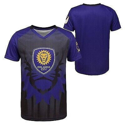 MLS Orlando City SC Boys' Sublimated Poly Jersey - XL