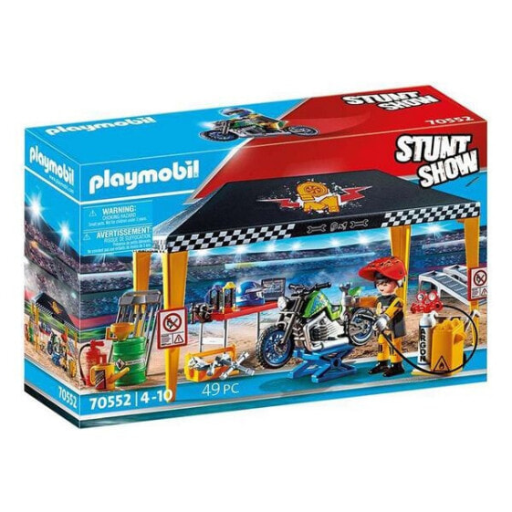Игровой набор Playmobil 70552 Stuntshow Garage (Гоночный Гараж)