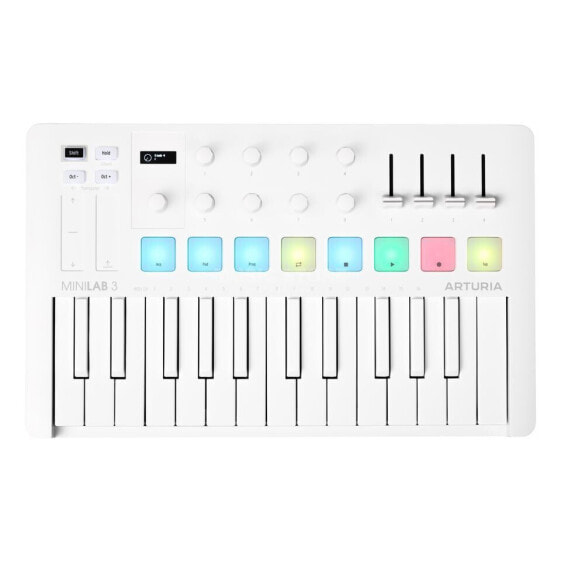 Arturia MiniLab 3 Alpine White