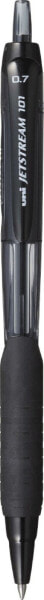 Ручка шариковая Uni Mitsubishi Pencil SXN-101 черная 0,35 мм