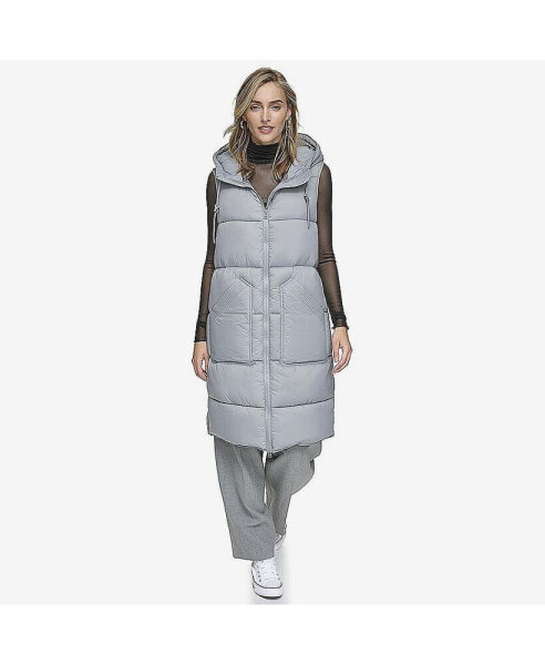 Women's Kerr Horizontal Quilted Shell Puffer Vest