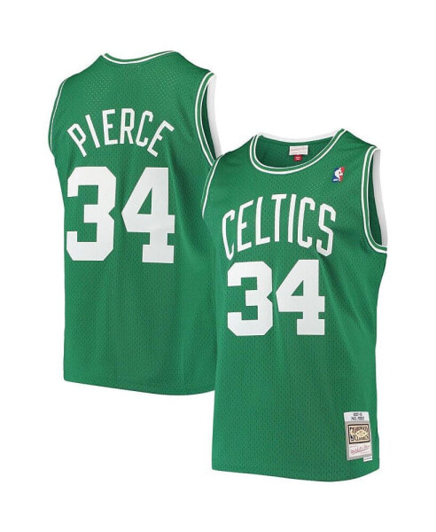 Men's Paul Pierce Kelly Green Boston Celtics 2007-08 Hardwood Classics Swingman Jersey