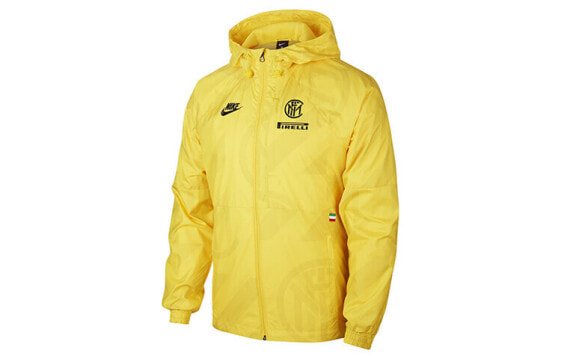 Nike 国际米兰 休闲运动连帽夹克外套 男款 黄色 / Куртка Nike CK0646-719