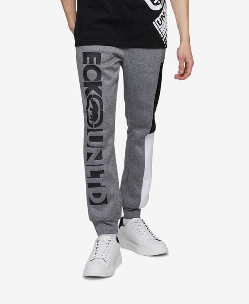 Men's Color Block Party Fleece Joggers