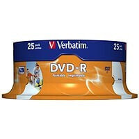 Verbatim 25 DVD-r 4.7 GB bedruckbar - DVD-R - 4.7 GB