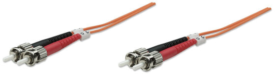 Intellinet 474214 волоконно-оптический кабель 20 m OM1 ST Оранжевый
