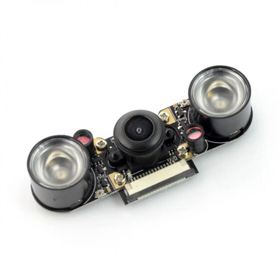 Camera RpiCam OV5647 5MPx - night fisheye 160° - for Raspberry Pi