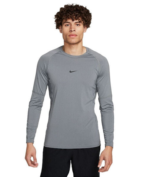 Футболка Nike мужская Pro Slim-Fit Dri-FIT с длинным рукавом