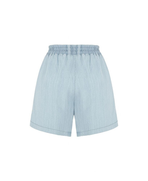 Women's Cargo Pocket Mini Shorts