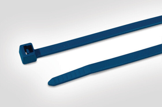 Комплектующие для кабель-каналов HellermannTyton MCTPP18R Металлический, Полипропилен (PP) Синий 2.2 см 85 Н HB -40 - 115 °C