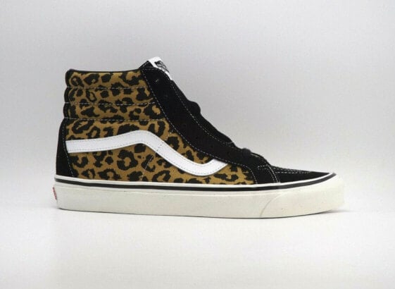 Vans Sk8-Hi 38 DX Anaheim Factory Men's 11, 12 Black/ Tan/Leopard VN0A38GF9GI