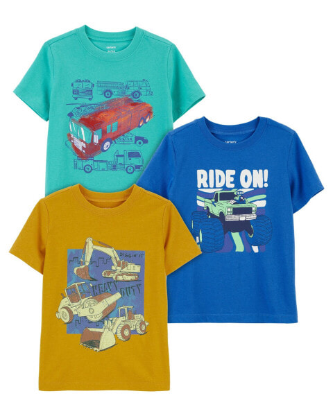 Toddler 3-Pack Graphic Tees 2T