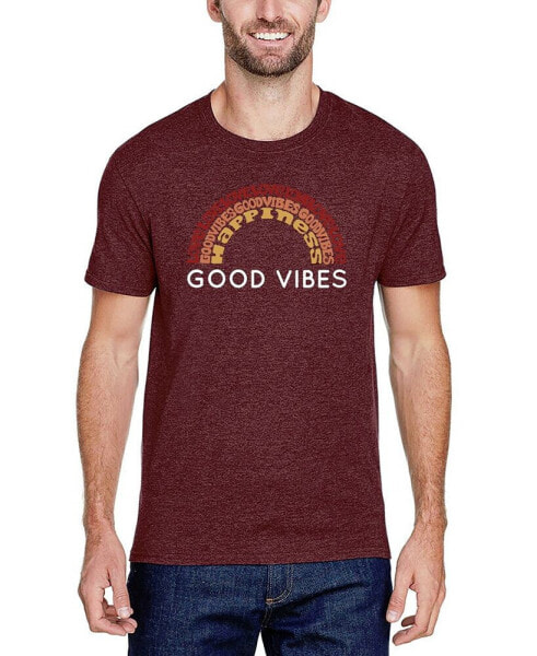 Men's Premium Blend Word Art Good Vibes T-shirt