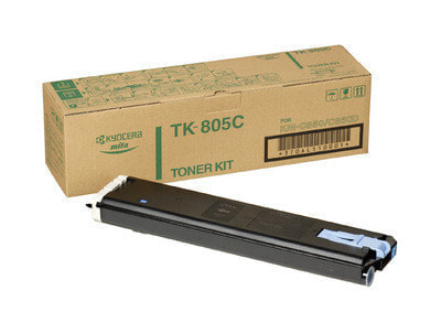 Kyocera TK 805C - Toner Cartridge Original - cyan - 10,000 pages