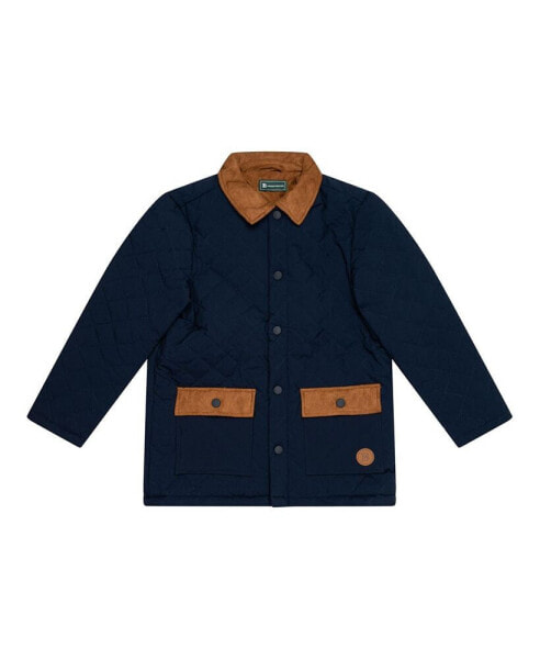 Big Boys Regular Fit Quilted Field Jacket