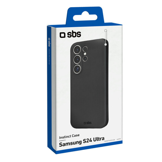 SBS Instinct Cover für Samsung Galaxy S24 Ultra schwarz