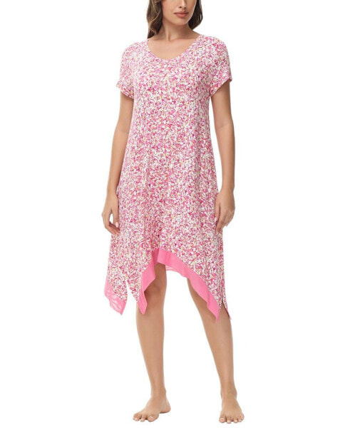 Пижама Lori Goldstein Printed Sleepshirt