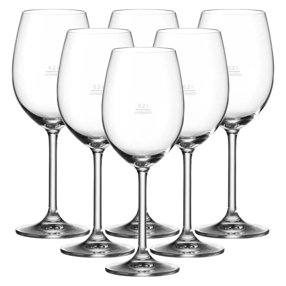 Бокалы для белого вина LEONARDO Daily 6 штуетыеного Set