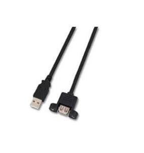 Good Connections 2511-05E - 0.5 m - USB 2.0 B - Socket B - Black