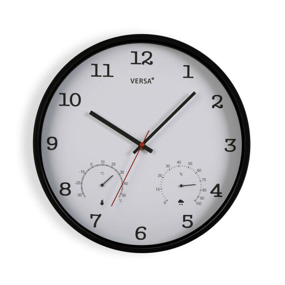 Настенное часы Versa Белый Пластик 4,3 x 35,5 x 35,5 cm