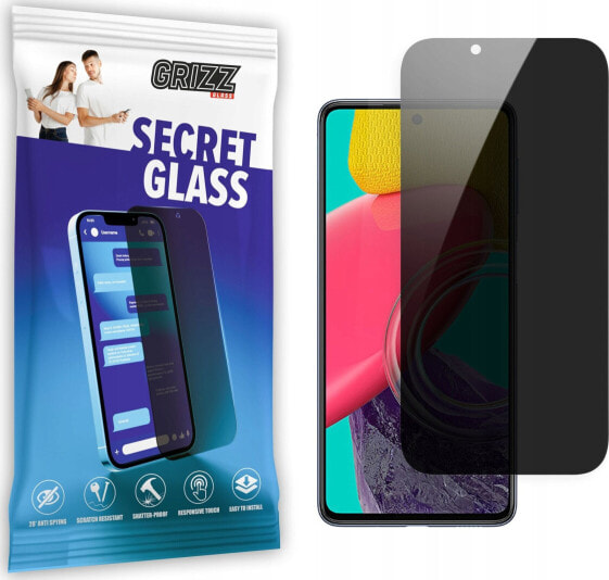 GrizzGlass Szkło prywatyzujące GrizzGlass SecretGlass Samsung Galaxy M53