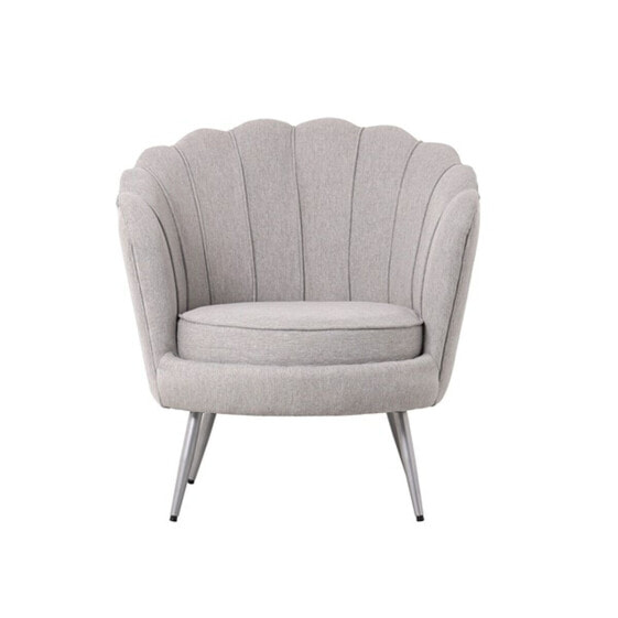 Кресло Home ESPRIT Серый Серебристый Металл 80 x 75 x 86 cm