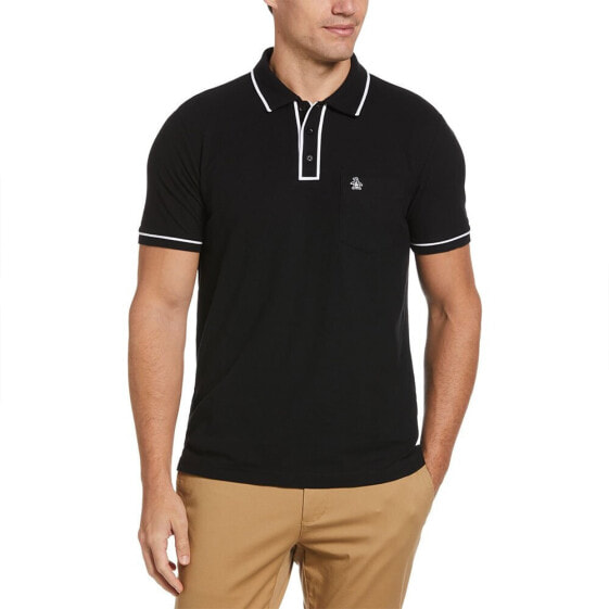 ORIGINAL PENGUIN Earl Organic Pique short sleeve polo