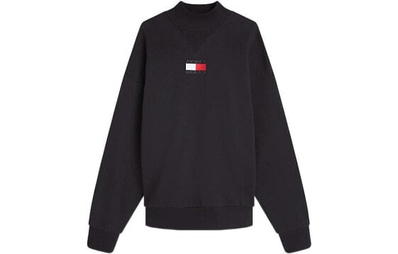 Свитер унисекс Tommy Hilfiger FW22 черный ДМ0ДМ15162-ВДС