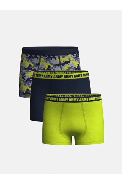 LCW Kids Basic Erkek Çocuk Boxer 3'lü