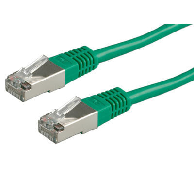 VALUE S/FTP (PiMF) Patch Cord Cat.6 - green 1 m - 1 m - Cat6 - S/FTP (S-STP) - RJ-45 - RJ-45