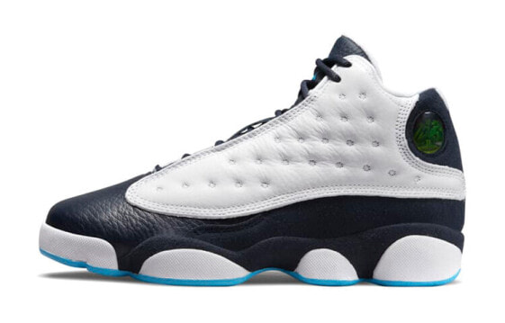 Jordan Air Jordan 13 Retro "Obsidian" 高帮 复古篮球鞋 GS 白蓝 / Кроссовки Jordan Air Jordan 13 Retro "Obsidian" GS DJ3003-144