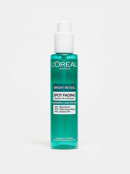 L'Oreal Paris Bright Reveal Spot Serum-In-Cleanser for Face 150ml