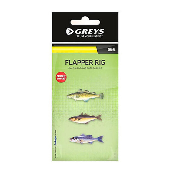 Рыболовный крючок Greys 3 Hook Flapper Tied Hook