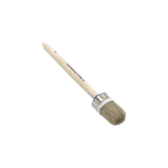 Nölle profi brush Ringpinsel Größe 4 Borstenlänge 46 mm 25 mm helle Mischborste roher Holzstiel , VE: 12