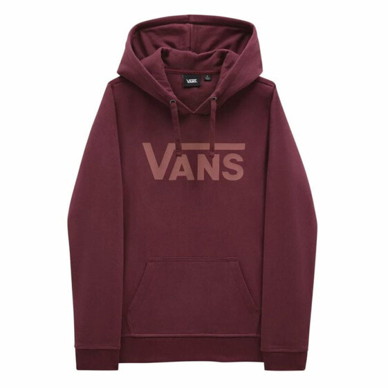 Худи женское Vans V Logo Белый Коричневый