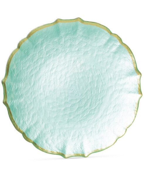 Pastel Glass Collection Service Plate/Charger