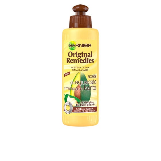 Garnier Original Remedies Creme Несмываемый питательный крем для волос с маслом авокадо   200 мл