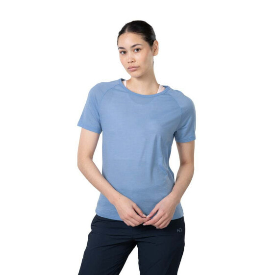 KARI TRAA Sanne Wool short sleeve T-shirt