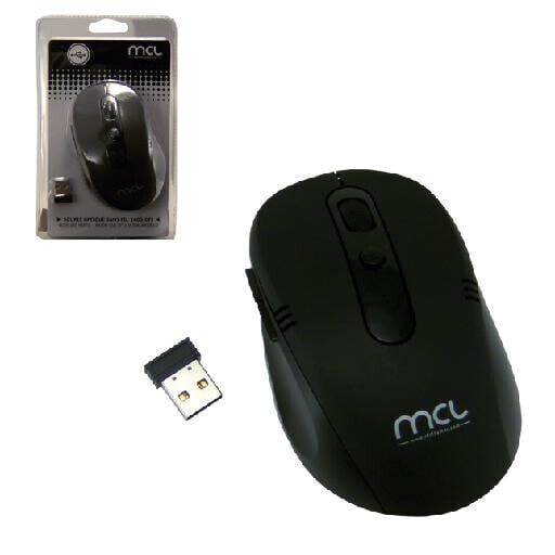MCL SS-515W - Right-hand - Optical - RF Wireless - 1600 DPI - Black