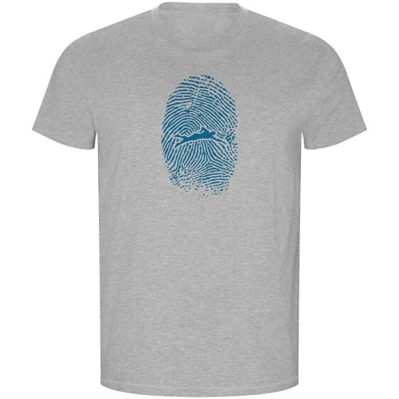 KRUSKIS Swimmer Fingerprint ECO short sleeve T-shirt