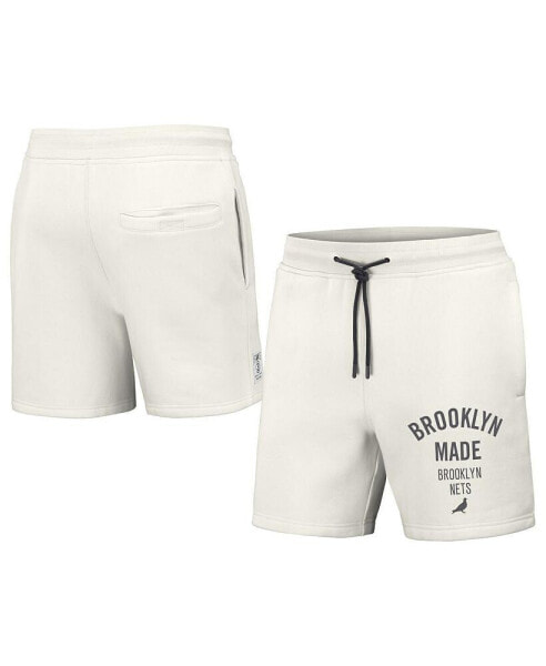 Шорты Staple NBA x Cream Brooklyn Nets из тяжелого микрофлиса