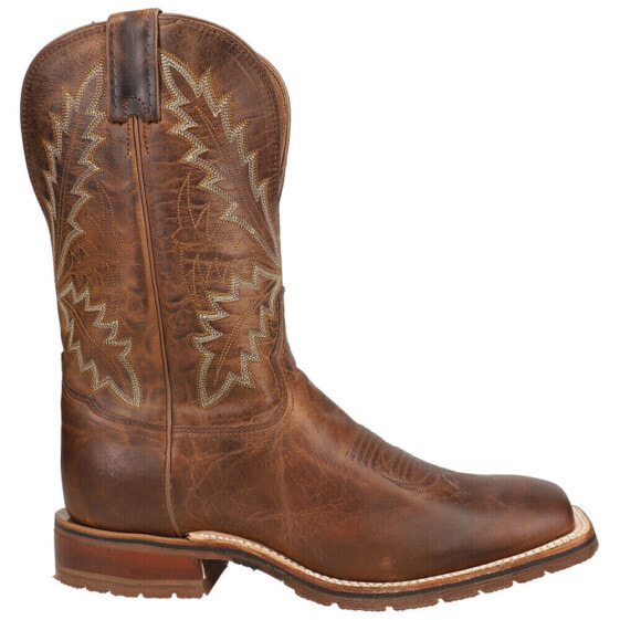 Tony Lama Bowie Square Toe Cowboy Mens Brown Casual Boots XT5104