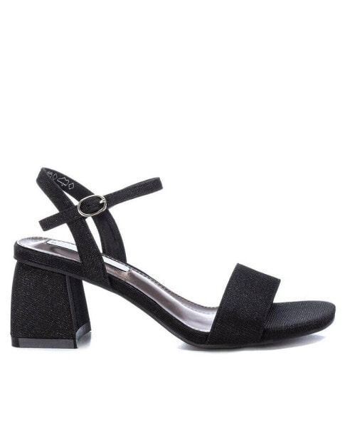 Women's Heeled Sandals By Black