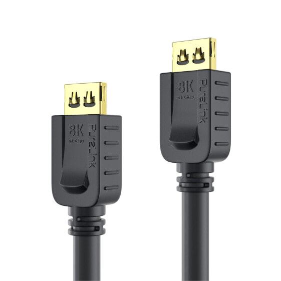 Кабель HDMI PureLink PI1010-030, 3 м, HDMI Type A (стандартный), 48 Gbit/s, канал возврата аудиосигнала (ARC), черный