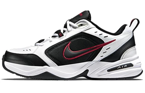 NikeAirMonarchIVWhiteBlack